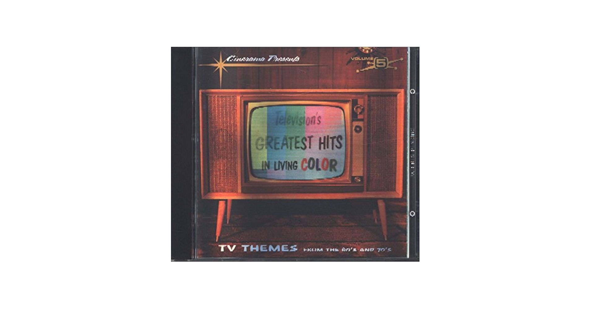 米CD Various Televisions Greatest Hits Volume 5: In Living Color TVT17002 TVT Records /00110 Various – Television's Greatest Hits Volume 5: In Living