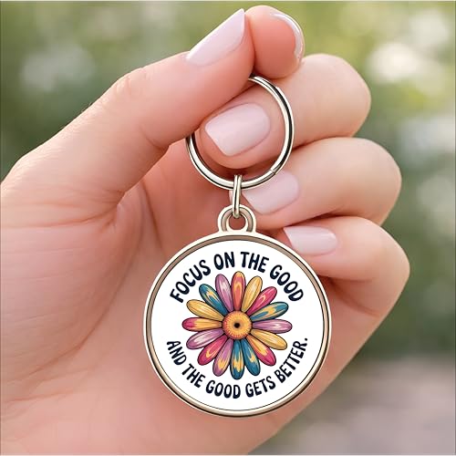 Image of MG | Protective Evil Eye /Spiritual Symbols /Om /Motivational Keychains | Double-Sided Metal Key Ring | Good Luck and devine Charm for Car, Bike, Home & Office