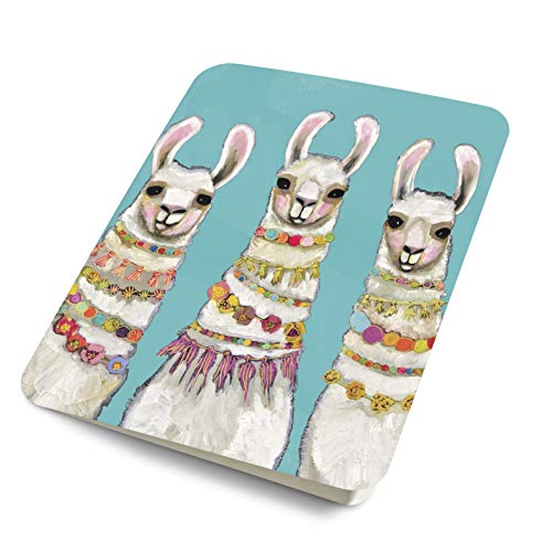 Image of Artisan Blank Note Cards by Studio Oh! - Eli Halpin Boho Llamas - Pack of 8 - 4.25 inch x 5.5 inch Printed Textured Art Paper Embellished with Foil Stamping Cards and Envelopes