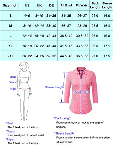 White Polo Shirts For Women Golf Shirt Women's Moisture Wicking Performance Golf Polo Shirt(S,White) #TOP3