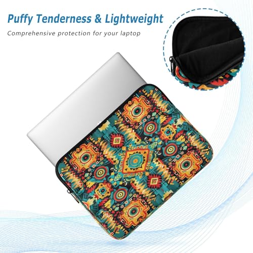Funda para portátil 13-14 pulgadas impermeable con diseño étnico miniatura 5