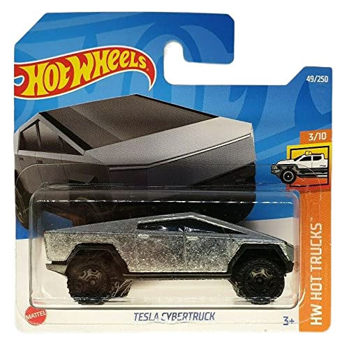 Hot Wheels - Tesla Cybertruck - HW Hot Trucks 3/10 - HCV57 - Short Card - Mattel 2022