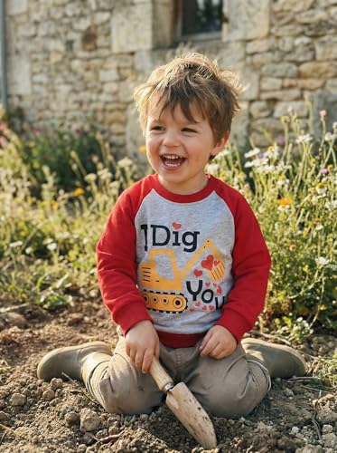 Image of Akyzic Boys Sweatshirts Cotton Long Sleeve Crewneck Pullover Toddler Kids Winter Warm Shirt Sweater Tops 3t-8t