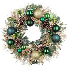 Christmas Ball Ornament Wreath