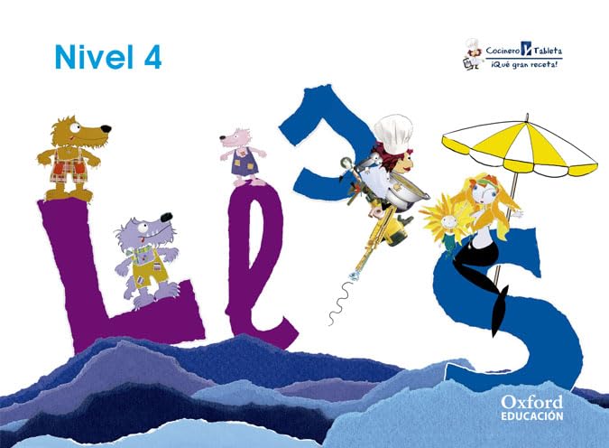 Cocinero y Tableta 4 años. Cuadernos 4