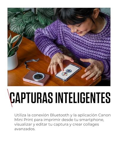 Ficha técnica Canon Zoemini S2 Papel fotográfico 10 Hojas Cámara Fotográfica Instantánea Impresión Zink sin Tinta sobre Papel Térmico 8 MP Bluetooth Compatible con Smartphones Ranura Micro SD Rosa - Fernando Cortés