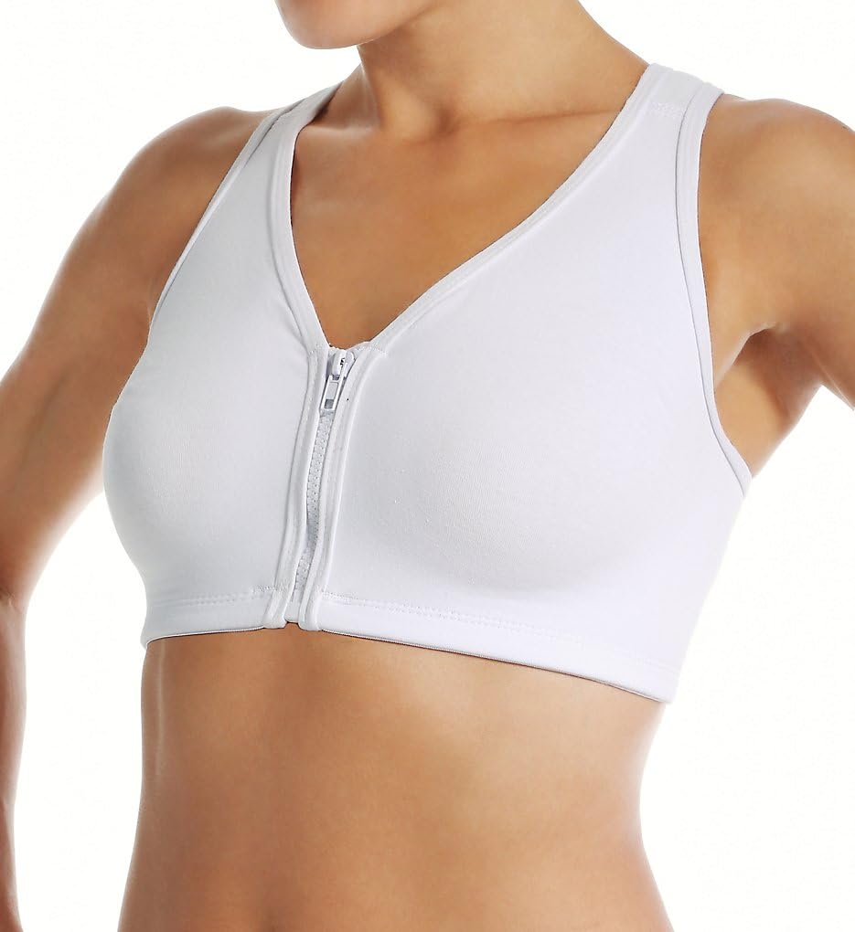 VALMONT, INC Women's Best Comfort Zip-Front Sports Bra