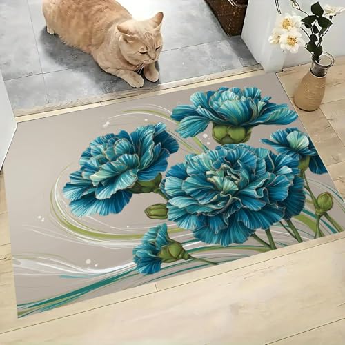 Tapis de propreté intérieur absorbant pour sol propre et sec