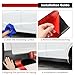 Universal Side Skirts for Cars,16.4 ft*3.15 in Self-Adhesive Car Bumper Guard for Protecting The Car Body,Automotive Accessories Cars Bumper Protector Edge Guard for Side Skirt
