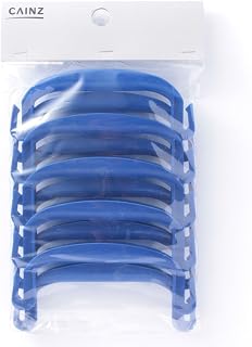 カインズ(CAINZ) ソフタッチホルダー 10個入 ブルー ホルダー 持ち手 荷造り 梱包用品 結束用品 荷造り用品