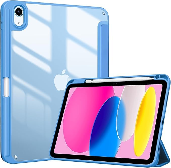 for iPad (A16) 11th Generation 11 Inch Case with Pencil Holder