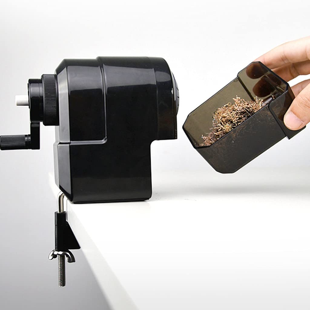 Pencil Sharpener Aiguiseur à Crayon Manuel Simple Simple Simple pour No 2 Crayon Best School Spipping Spiral Blade Spirale Plus Fort Taille Crayon hélicoïdale (Color : Black)