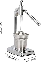 Vista 4 de Cast Iron Juicer Hand Press,Effective Stainless Steel Manual Juicer Fruit Squeezer,Home and Kitchen Essentials, Heavy Duty Hand Press Juice