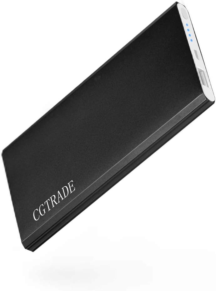 CGTRADE Power Banks 20000mAh Portable Phone Charger Ultra Thin High Capacity Quick Charge External Battery Pack