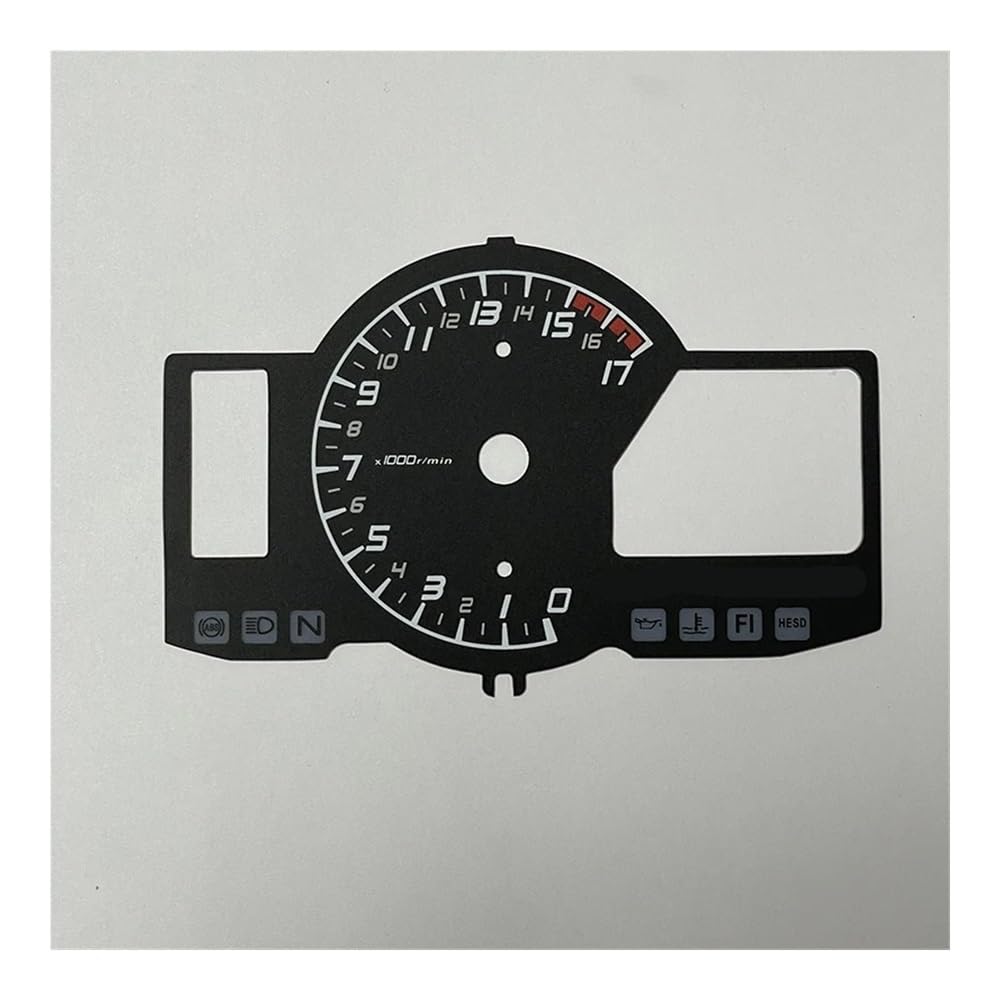 Moto Meter Adesivo Disco Tachimetro Contagiri Contachilometri Strumento Contagiri Carta per CBR 600 RR 2012-2018 Contachilometri