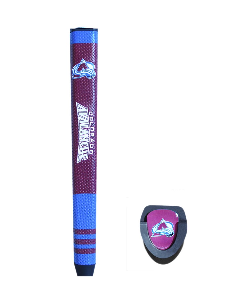 Team Golf NHL Golf Putter uchwyt ze zdejmowanym żelowym znacznikiem kulkowym, trwały szeroki uchwyt i łatwy w obsłudze
