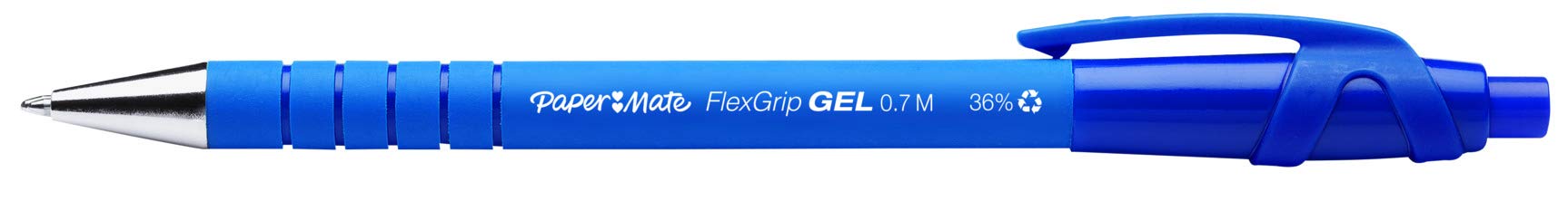 Paper Mate FlexGrip Lot de 12 stylos à encre gel Bleu