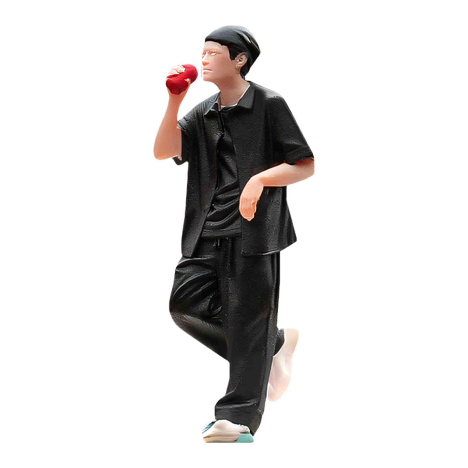 Kaeltsyn Artistic 1: 64 Miniature Resin People Figure Doll Character for Doll House Craft Model Project and Collector Showcases Resin Miniature People Model Figurine