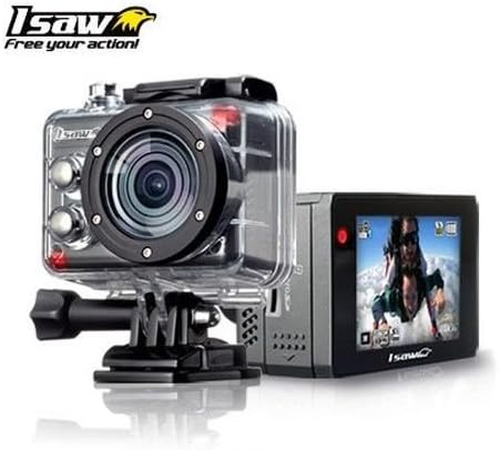 ISAW Advance Full HD Waterproof Helmet Action Camera, Sports Camera + free gift