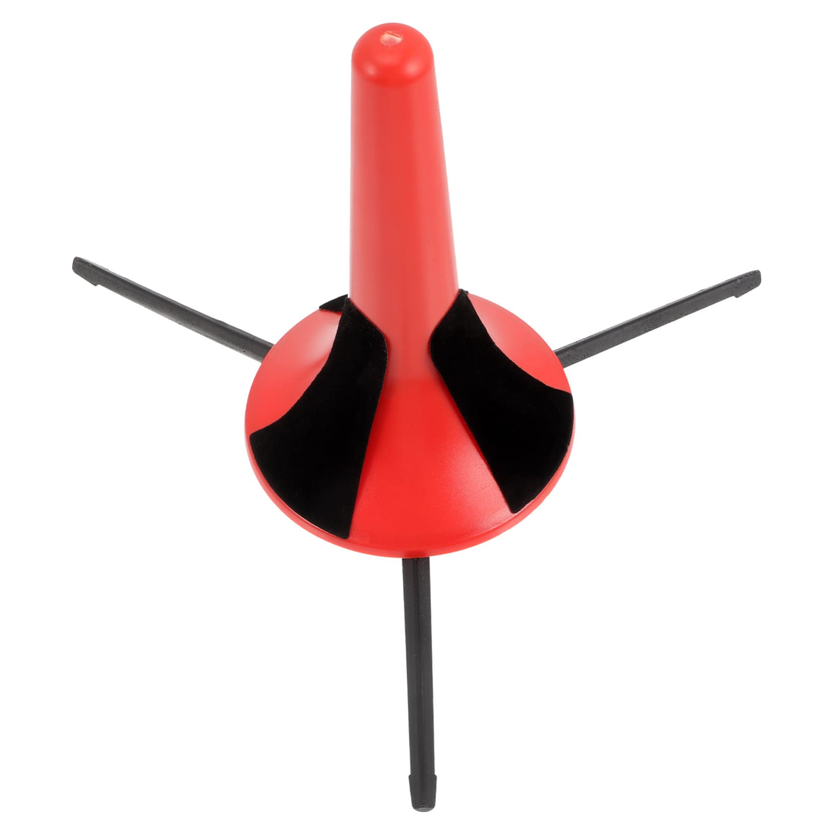 Toddmomy Portable Oboe Stand Durable Three Legged Clarinet Support Detachable Wind Instrument Holder for Easy Carrying Scratch Design Musicians