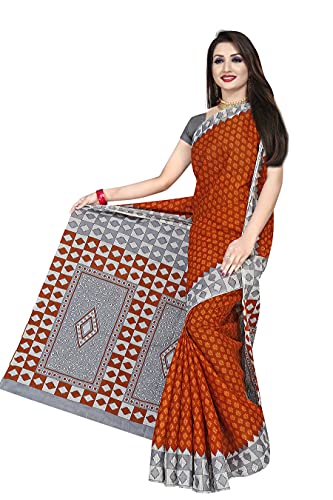 Image of TAMAIRA FASHION Mulmul Pure Cotton Saree For Woman |Office Wear Daily Wear Sarees For Women Without Blouse Piece(Available in 15 Colours)