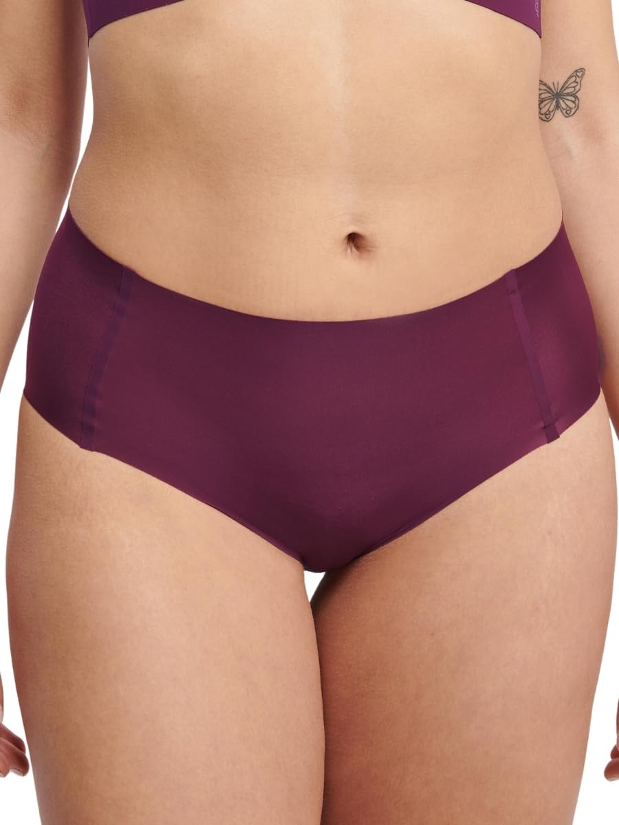 Sloggi Women's Claret Zero Feel 2.0 High Waist Underwear, Medium