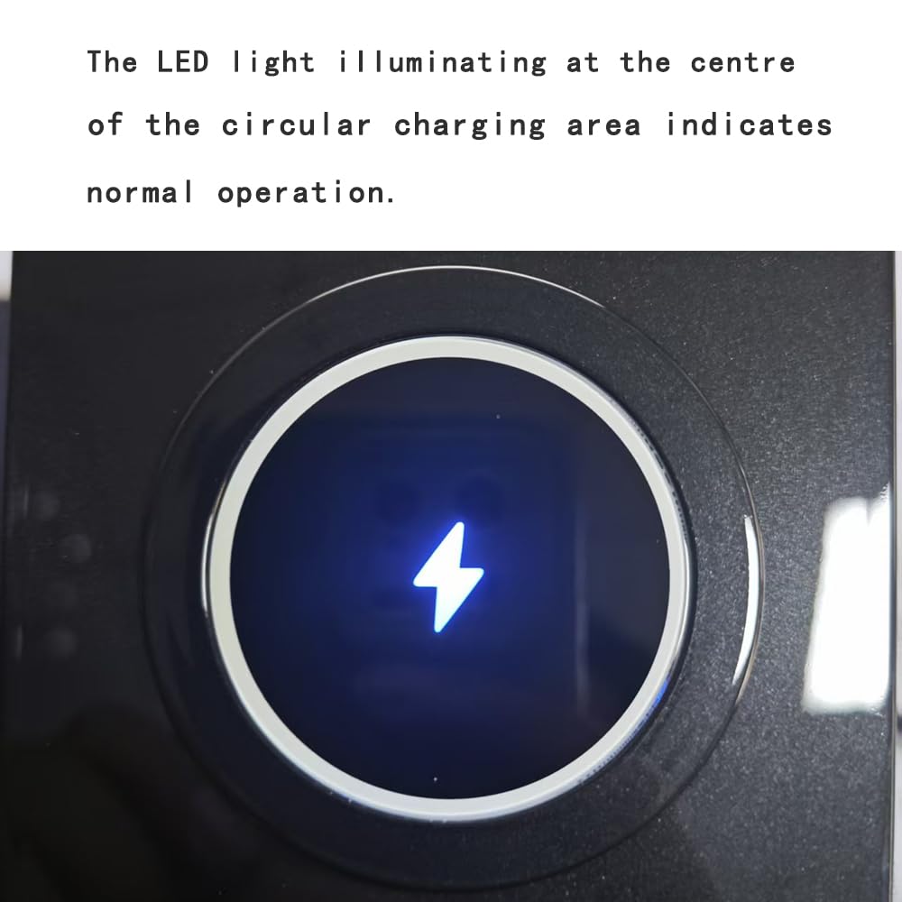 USB-Hub for Volvo XC60 XC90 S90 V90 S60 V60, einziehbare Hub-Dockingstation mit Schnellladekabel, Multi-Port, for Volvo-Zubehör, Dockingstation der Mittelkonsole, kabelloses Handy-Ladepad