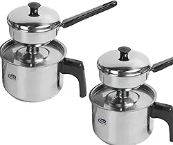 Cuscuzeira inox porção Individual Cuscuz a vapor Peitinho de moça Paulista para fogão elétrico por Indução e a gás Nordestina Cuscuzeira compacta