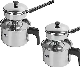 Cuscuzeira inox porção Individual Cuscuz a vapor Peitinho de moça Paulista para fogão elétrico por Indução e a gás Nordestina Cuscuzeira compacta