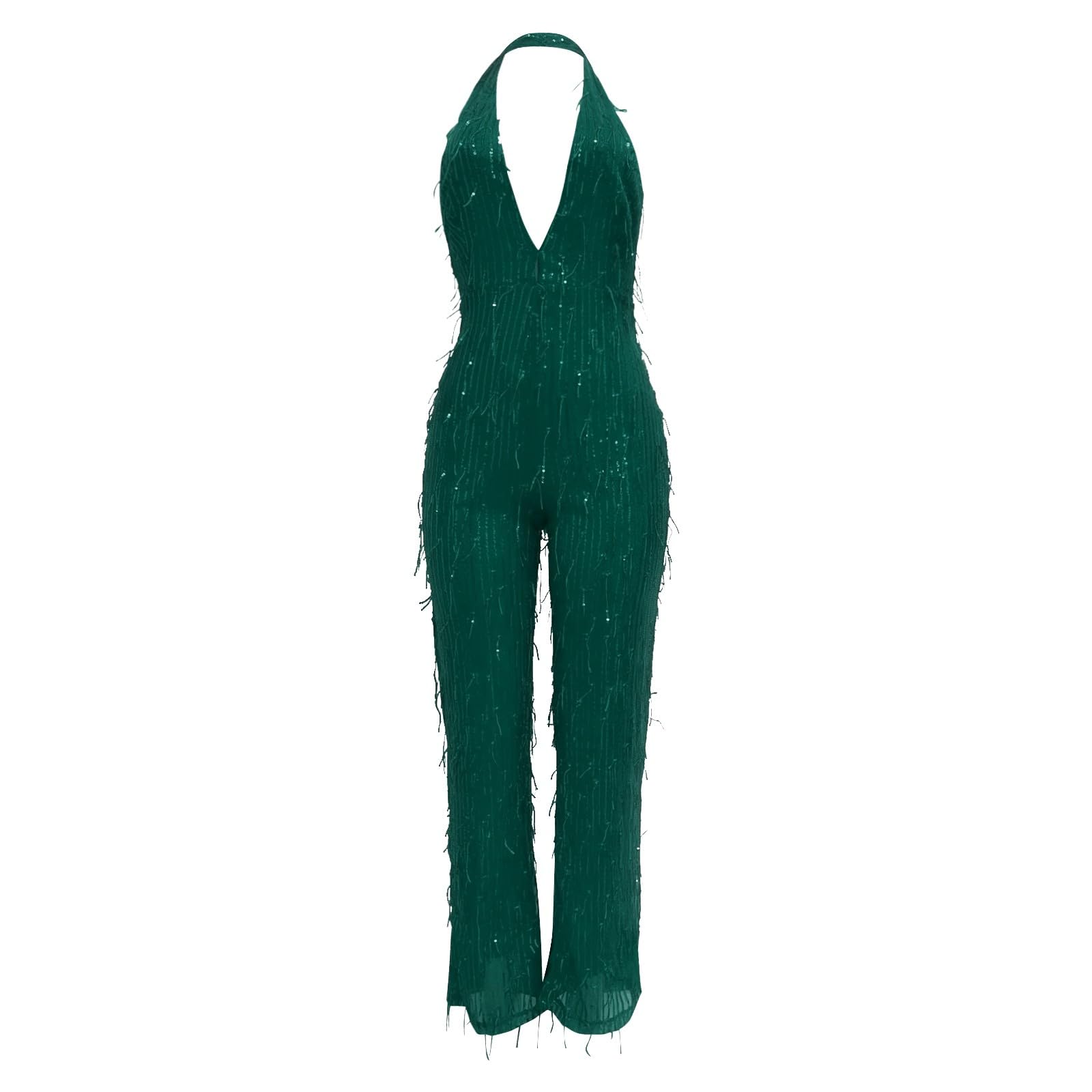 IQYU Tute Donna Tuta Pantaloni Matrimonio