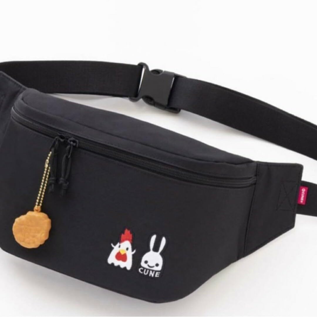 Amazon.co.jp: キューン からあげクン コラボ ボディバッグCUNER