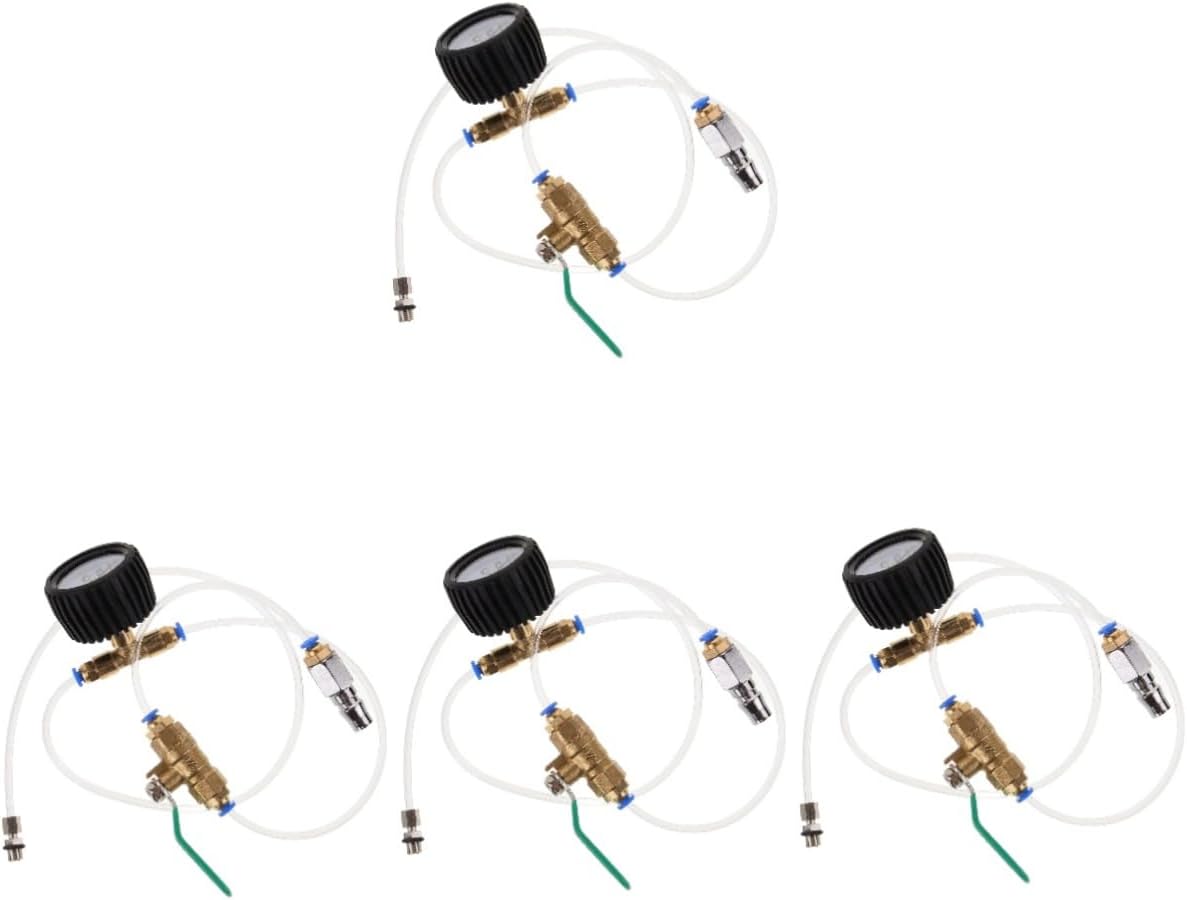 4pcs Air Absorber Tester Accurate Leak Detection Tool for Automotive Repair Precision Gauge for Systems Essential for Vehicle Maintenance and Safety