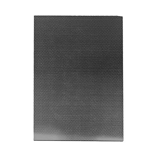 Fibra de carbono 100 % en panel negro de 1,5 mm de alta resistencia 6