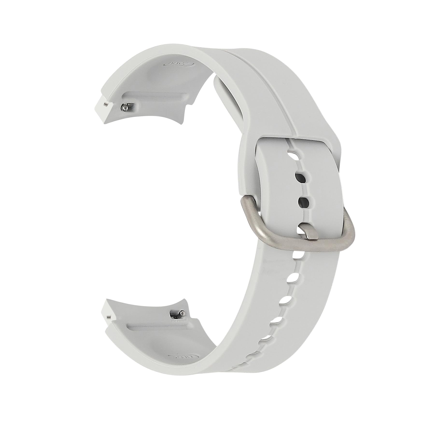 amazon basics Watch Strap, Compatible with Samsung Galaxy Watch5 Pro, Watch5, Watch4 Classic, and Watch 4 (Center-Line, No Gap, Silicone, Grey) (B0C8TB3M7V) Amazon Price History, Amazon Price Tracker