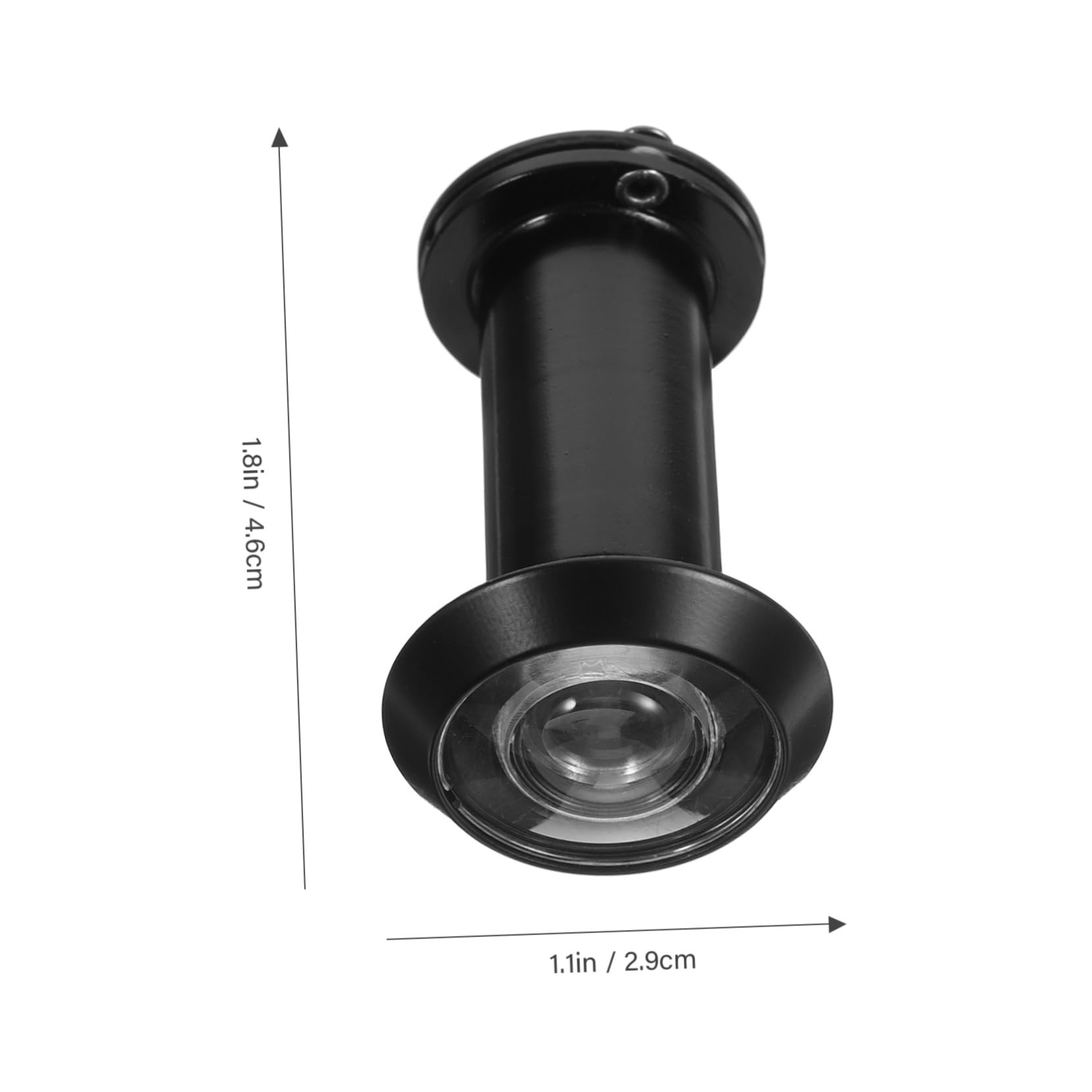 KONTONTY an Intrusion Door Viewer with Privacy Peephole Viewer Door Eye Viewer Door Viewer Replacement Part Door Viewer Adjustable Door Peephole Furniture Door Visible Copper - Image 3
