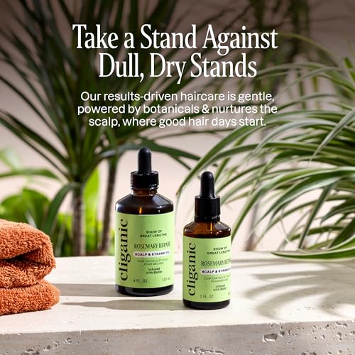Cliganic Hair & Scalp Rosemary Oil with Biotin & Jojoba — 2oz — view 7