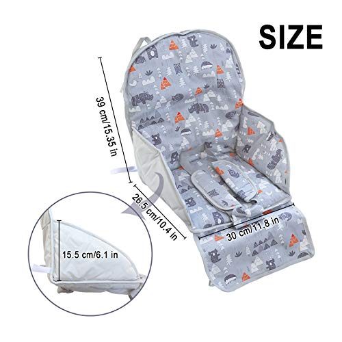 Kocpudu LZJ14023 High Chair Pad, High Chair Cushion thumb #6