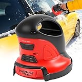 Electric Ice Scraper,3 In 1 Upgraded Ice Scrapers for Car Windshield, Handheld Electric Snow Scraper Remover, Electric Windshield Scrapers Non Scratch, Multi-Purpose Electric Cleaner and Polisher