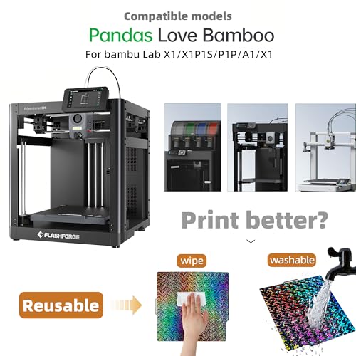 Image of Build Plate for Bambu Lab P1S: GOMENL Build Plate for Bambu Lab A1 X1C X1 X1E P1P P1S, A1 Build Plate P1S Plate for Bambu Lab 3D Printer, 257x257mm Textured Smooth Sheet Bed Spring Steel Plate