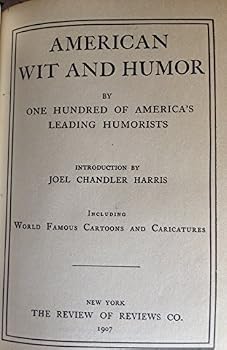 Hardcover American Wit & Humor By One Hundred of A Book