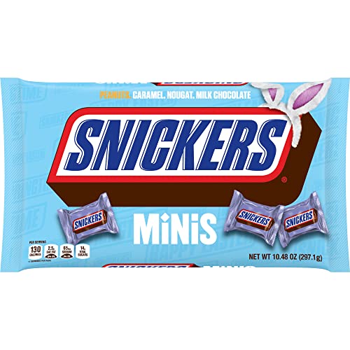 Snickers, Easter Minis Chocolate Candy Bars, 10.48 Ounce #TOP30