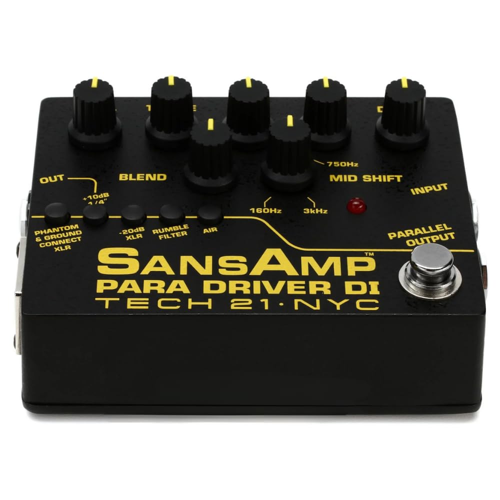 TECH21｜SANSAMP PARA D DI Amazon.com: Tech 21 SansAmp para Driver DI (v2) : Musical