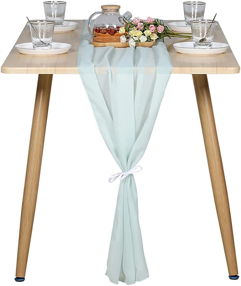 Runner For Table That Can Accommodate Many People, Green 70300CM (large Size), Polyester Fiber Decorative Cloth, Suitable For Parties, Banquets, Restaurants And Outdoor U(Size:70300CM,Color:green 1)