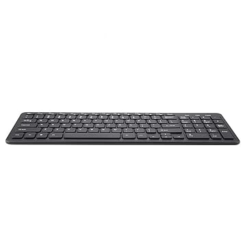 Keyboard, Portable Quiet Typing 2.4G Wireless Keyboard Multifunction for Computer for Laptop