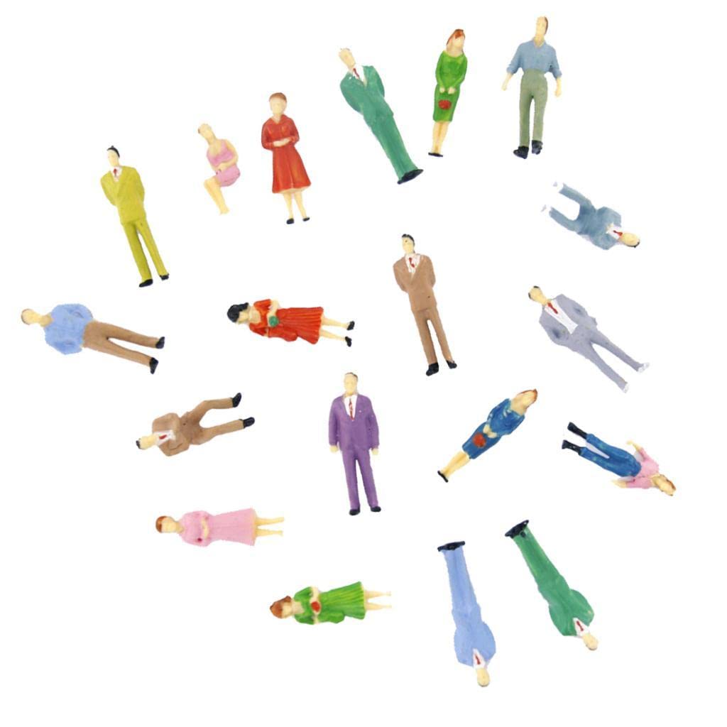 100pcs Painted Model Train People Figures (1 to 50)|Toys & Hobbies | Model Railroads & Trains | O Scale-picture-21