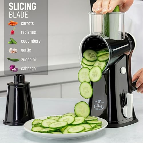 Zulay Kitchen 5-Blade Rotary Grater