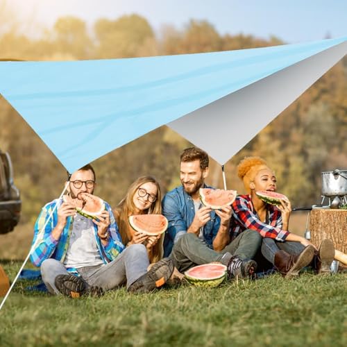 Toldo de playa contra calor solar en camping y salidas 4