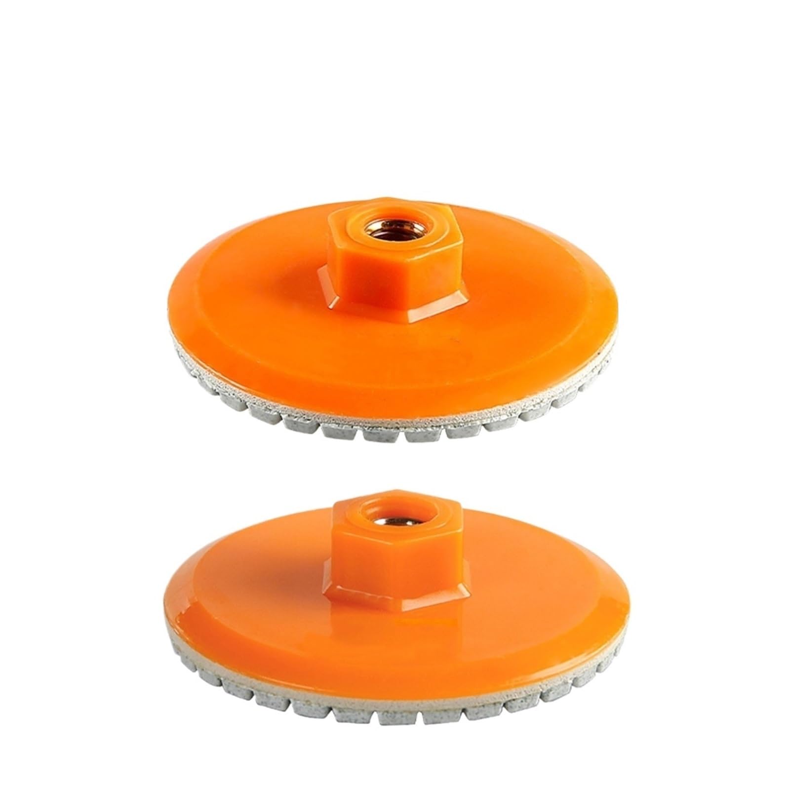 Cijufoi 1000 Grit 2 Pcs 150-1000 Grit Ceramic Tile Trimming Polishing Disc M10 Angle Grinder Dry Stone Chamfering Grinding Edge Blade