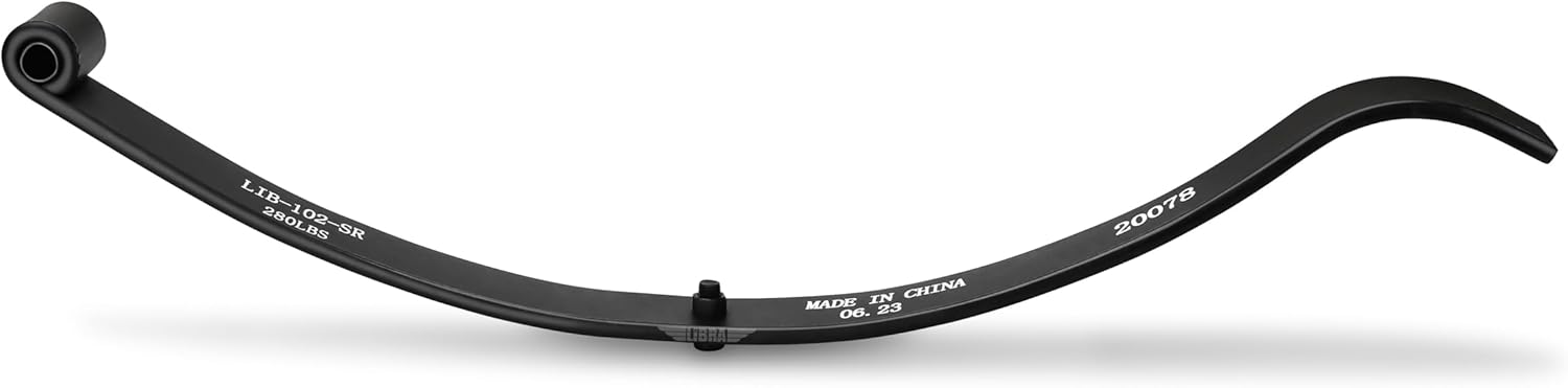 LIBRA New Trailer Leaf Spring-Heavy Duty 5 Leaf Slipper 5,000lbs Capacity for 10,000 Lbs General Duty Axle - 20064 …