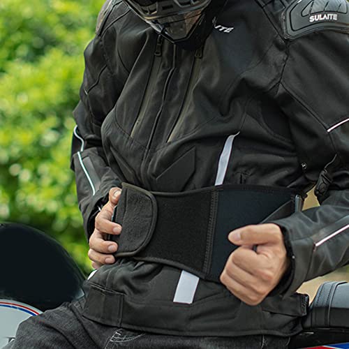 Whyunm26 Cycling Waist Protector Brace Anti-Fall Breathable Off-Road Riding Motorcycle Waist Kidney Support Belt Protective Gear,L/Xl(Length30-103Cm) #TOP3